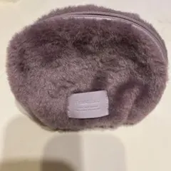 Francfranc パープルファーポーチ（581）