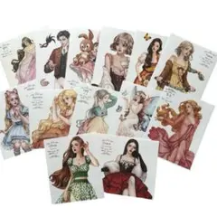 Hwara様人物ステッカー13枚②おまとめ