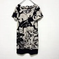美品 PREMIUM BY VICKY 花柄 Vネック ワンピース Mのサムネイル