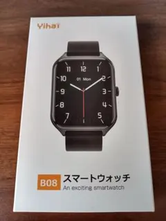 新品未開封 Yihai B08 スマートウォッチ ブラック