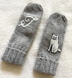 サマンサモスモス　ツハル　ペルーニット　ミトン