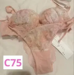 【新品未使用】ワコール　パルファージュ　ブラジャー　ショーツ　セット　C75