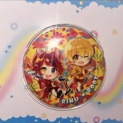 すとぷり　缶バッチ　るぅりぃぬ