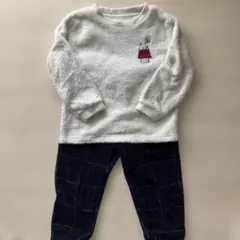 UNIQLO　スヌーピーフリースパジャマ　110cm
