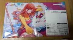 オフィシャルプレイマット　バンダイカードフェス限定品　ワンピース　ゼウス×ナミ