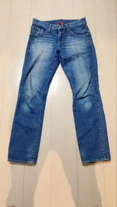 GU/ブルーストレートデニム Mサイズ