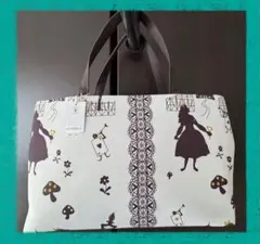 【新品未使用】Disney 不思議の国のアリス トートバッグ ハンドメイド