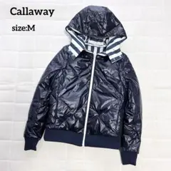 Callaway キャロウェイ リバーシブルダウンジャケット ネイビー M