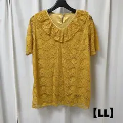 大きいサイズ　SMILE LAND レース　トップス　LLのサムネイル