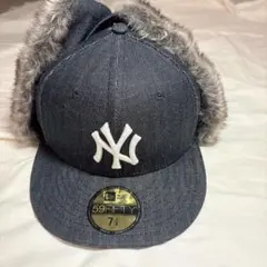 New Era ニューヨーク・ヤンキースキャップ 7 ファーキャップ
