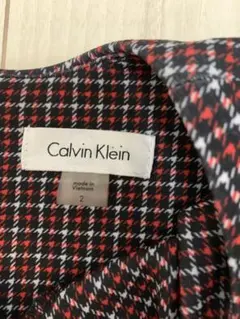 Calvin Klein チェック柄ワンピース サイズ2