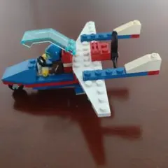 LEGO 6536 飛行機型セット ミニフィグ付き