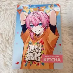 AMPTAK×COLORS けちゃくん　ランダムブロマイド　stpr