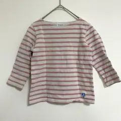 ORCIVAL ストライプ 長袖カットソー　サイズ120 ピンク　女の子