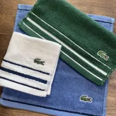 Lacosteハンカチ　3枚セット　Bセットのサムネイル