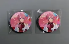 すとぷり　さとみ　缶バッジ　アリツア　旗持ち　２個セット