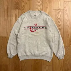 90s USA製 JERZEES スウェット 杢グレー 霜降 L