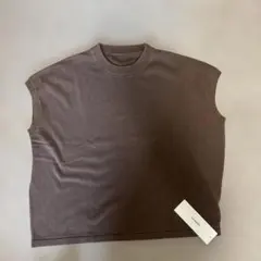 新品　JOHNBULL ノースリーブ ニット M ブラウンのサムネイル
