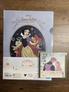 一番くじ　ディズニープリンセス　F賞オーロラ姫　G賞白雪姫　2点セット