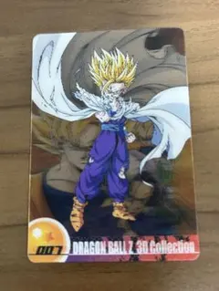 ドラゴンボールZ 3Dコレクション カード No.007 孫悟飯 ウエハース