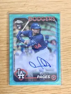 ドジャース パヘス 直筆サイン 2024 WS champs ボール PSA Rawlings社製 ロサンゼルス・ドジャース印刷サイン入り MLB 2024