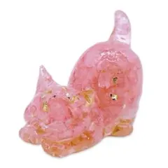 3002】じゃれ猫 盛り塩 崩れない オルゴナイト 黒猫 ミニチュア - メルカリ