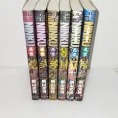 Ninku : 忍空 6巻 セット 全巻 文庫 桐山光侍
