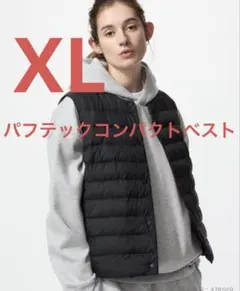 パフテックコンパクトベスト　ブラック　XL