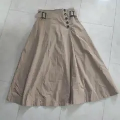 index　トレンチスカート M ベージュ　ワールド