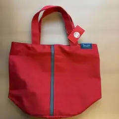 TULLY'S レッド トートバッグ　オンワード