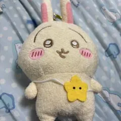 ちいかわ がま口ポーチ うさぎ カラビナ付き