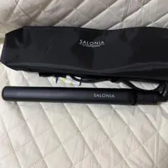 SALONIA ストレートヘアアイロン ブラック