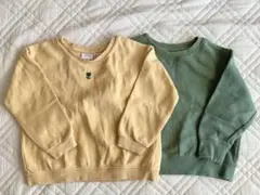 ZARAとUNIQLOのトレーナーセット 110