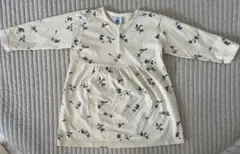 roda様専用★プチバトー　鳥ワンピース 81㎝&ZARAブラウス