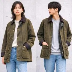 Barbour ACORN ワックスジャケット カーキ UK10 人気モデル