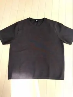 UNIQLO ウォッシャブルミラノリブニットT／半袖