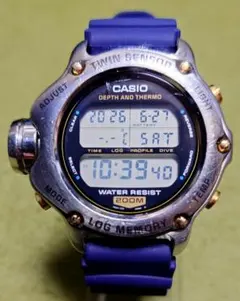 CASIO DIVE TIME DATA 初代フロックマン 稼働品 - メルカリ