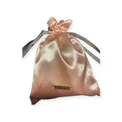 ピンク サテン 収納袋 シューズカバー