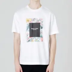 【新品】ブラックレーベルクレストブリッジ　Tシャツ　バーバリー　Bロゴボ　L白