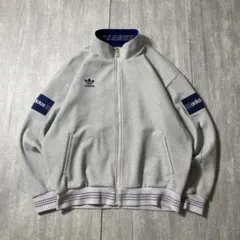 【アユニ・D着用】 90s adidas トラックジャケット　グレー　XOサイズ
