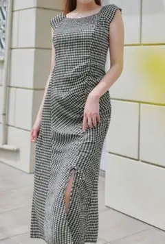 ♡新品♡Herlipto French Chic Gingham Dress S - メルカリ
