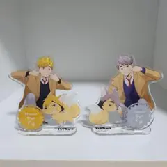 ハイキュー 宮侑 宮治 侑キツネ 治キツネ 缶バッジ 激レア動物Ver. 懸賞 ハイキュー 動物 宮侑 宮治 ツムキツネ サムキツネ 刺繍缶バッジ