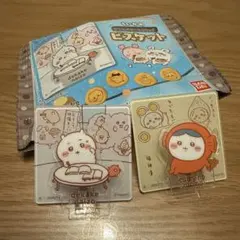 ちいかわアクリルシーンクリップ ビスケット　ちいかわ　ハチワレ