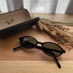 Ray-Ban オーバル サングラス レイバン ブラック 黒