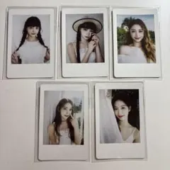 LE SSERAFIM チェキトレカ 5枚セット