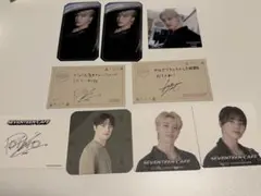 SEVENTEEN CAFE セブチカフェ　コースター　メッセージカード