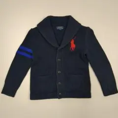 ポロ　ラルフローレン☆秋冬☆厚手カーディガン☆120☆