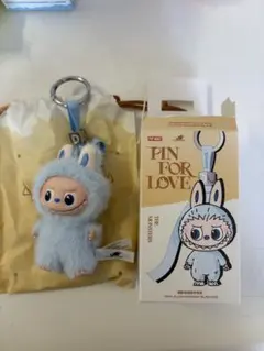 POPMART ラブブ PIN FOR LOVE ぬいぐるみキーホルダー　D