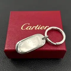 箱付 Cartier カルティエ キーリング デコール オーバル シルバーのサムネイル