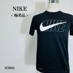 【極美品】ナイキ Y2K ビッグスウッシュロゴ ドライフィット M ブラック